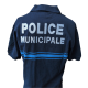 Polo Manches Courtes Police Municipale En Destockage