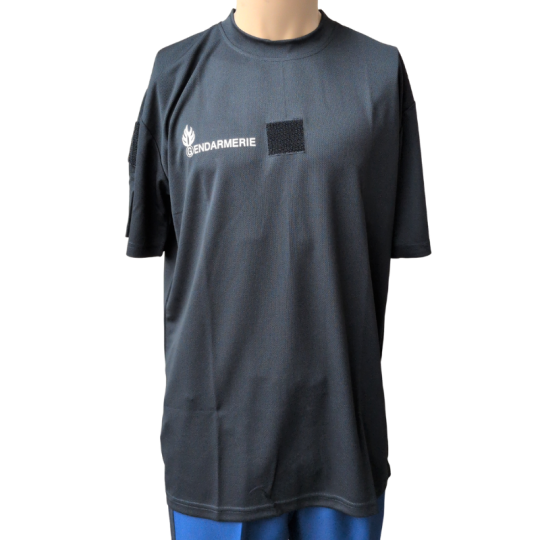 T-Shirt Gendarmerie Tricot Respirant En Destockage