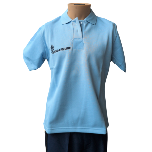 Polo Gendarmerie Femme Manches Courtes En Destockage