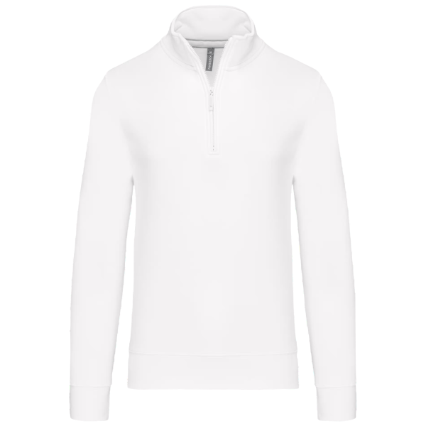 Sweat-shirt Col Zippé Kariban