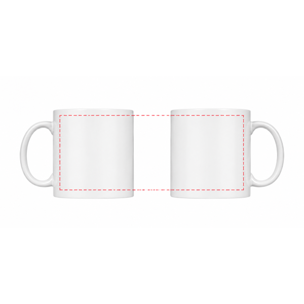 Mug Personnalisé Blanc Céramique Quaerius - Mugs Quaerius