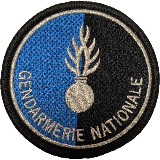 Destockage Insigne Gendarmerie Nationale Brodé sur Velcro