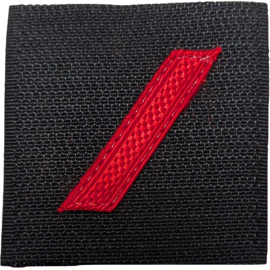 Destockage Patch Velcro Grade de Poitrine de Première Classe Sapeur-Pompiers