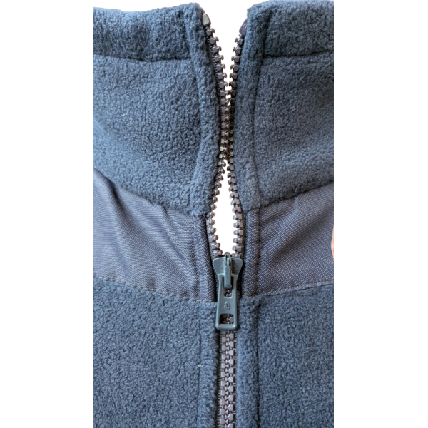 Destockage Blouson Zippé Bi-Polaire Police Municipale Bleu Marine