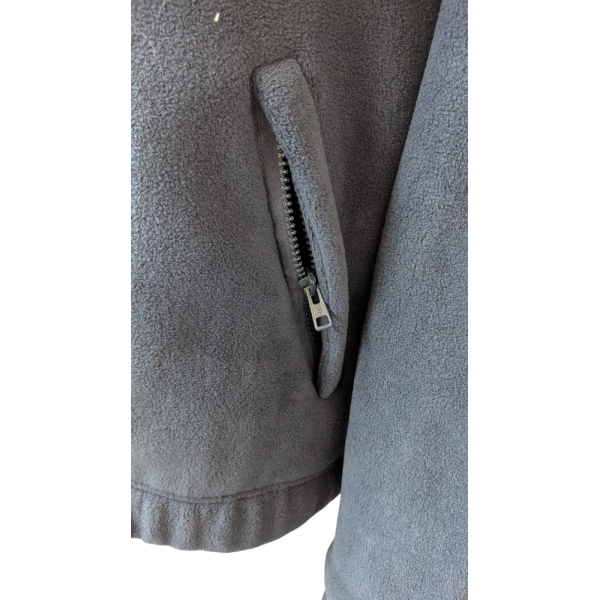 Destockage Blouson Zippé Bi-Polaire Police Municipale Bleu Marine