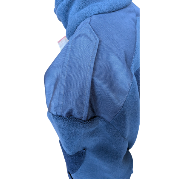 Destockage Blouson Zippé Bi-Polaire Police Municipale Bleu Marine