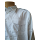 Chemise Homme Blanche Pattes Et Poches En Destockage