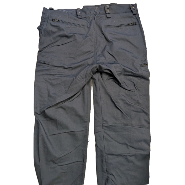 Pantalon D'Intervention Marine Coton Doublé Polaire En Destockage