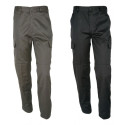 Pantalon de Treillis Kaki Noir - Equipements Militaire Securite Pantalon CityGuard Tactique Quaerius