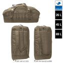 Sac à Dos 3 en 1 Opex - tenue militaire sac de voyage tactique camouflage ce Quaerius