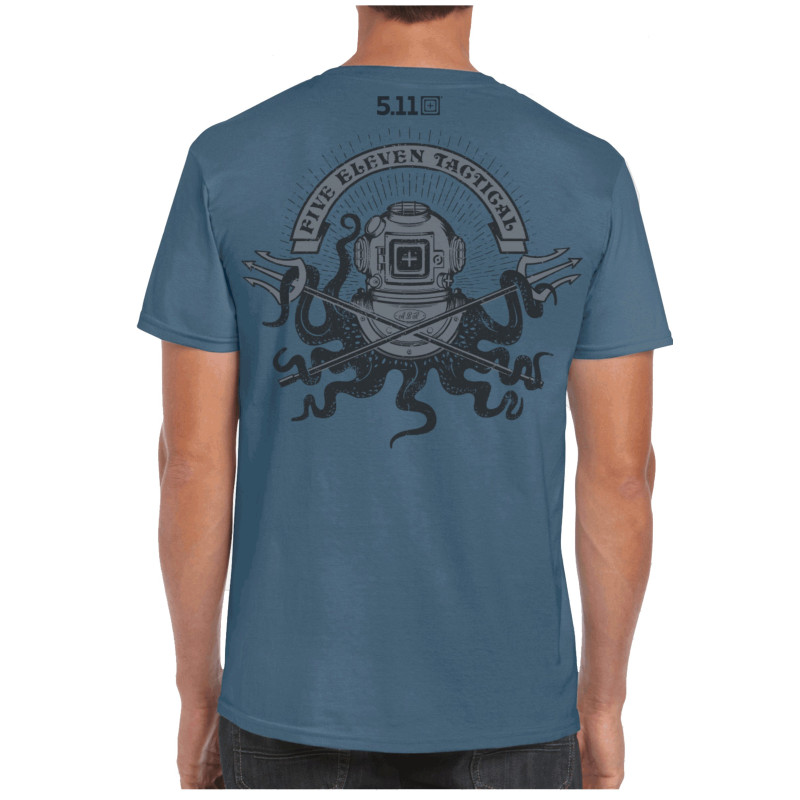 T-Shirt Release The Kraken (Précommande) 5.11 Tactical - Equipement militaire t-shirt militaire humoristique Quaerius