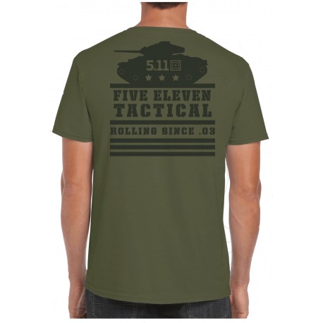 T-Shirt Tank Rolling Panzer (Précommande) 5.11 Tactical - Equipement militaire t-shirt humoristique quaerius