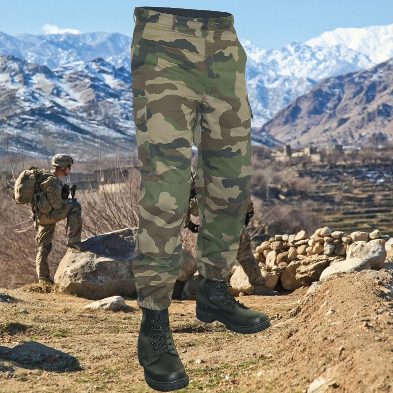 Pantalon treillis camouflage Centre Europe Armée française Opex