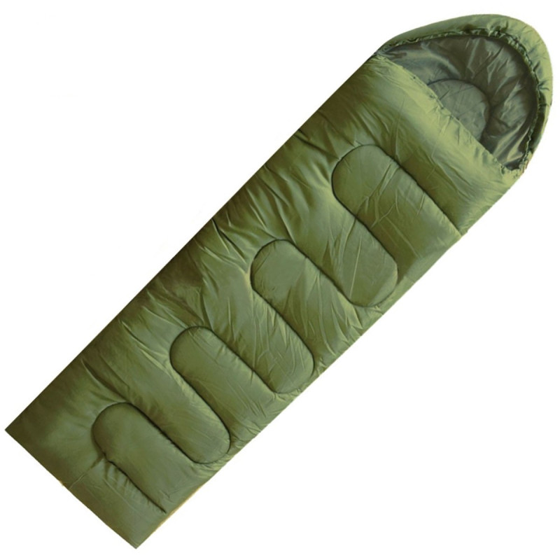 Sac de Couchage Confort Vert kaki armée Opex - tenue militaire sac de couchage armée de terre française Quaerius