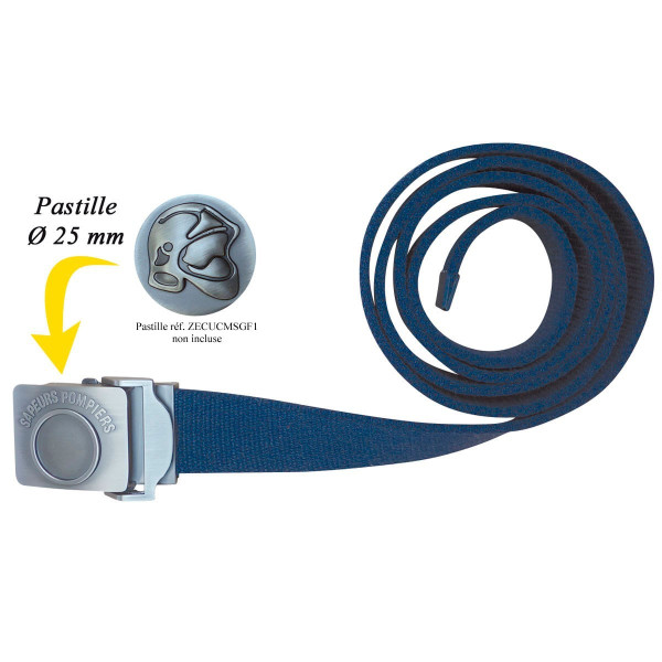 Ceinture Sapeurs Pompiers avec Emplacement Logo - Accessoires vêtements sapeurs pompiers Quaerius