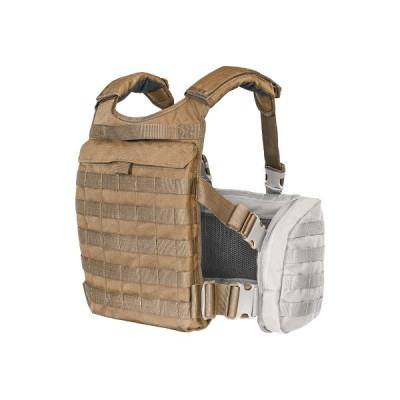 Extension pour Chest Rig Trooper Back Plate Tasmanian Tiger - Equipement militaire police Quaerius