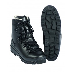 Chaussures de Chasseur Alpin BW Noires - Chaussures Marche Cuir Quaerius