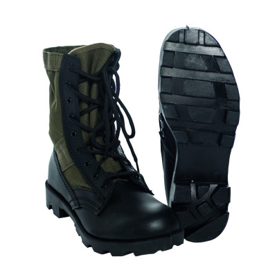 Bottes US Panama Jungle - Chaussures Militaire Cuir Quaerius