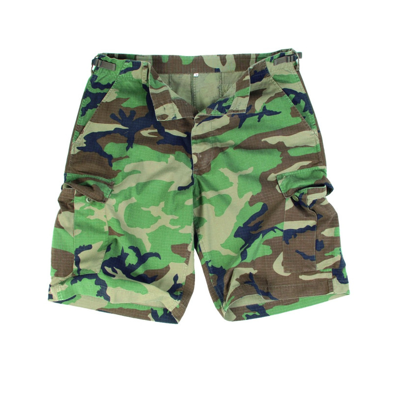 Bermuda US Ripstop Délavé Camouflage - Bermudas / Shorts Quaerius