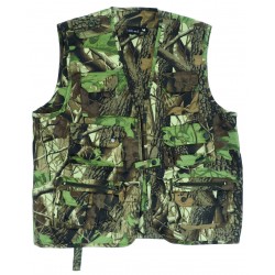 Gilet Multipoches Camouflage