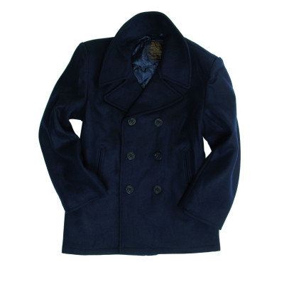 Caban US Marine Laine Navy - Vestes Quaerius