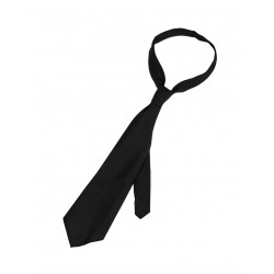 Cravate Noire Sécurité - Cravate Tour de Cou Costume Quaerius