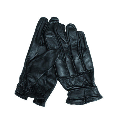 Gants Defender Sable - Gants Cuir Noir Professionnel Quaerius