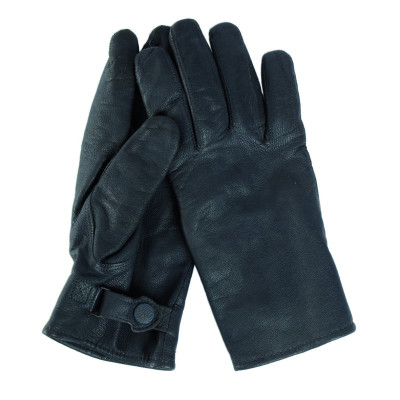 Gants BW Cuir Chevreau Doublés Noirs - Gants Cuir Professionnel Quaerius