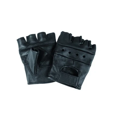 Mitaines Biker en Cuir - Mitaines Style Biker Moto Quaerius Mitaines Biker en Cuir - Mitaines Style Biker Moto Quaerius
