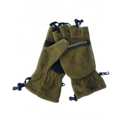 Les gants de chasse polaire Mil-Tec sont conçus à partir de différents matériaux afin qu'ils soient confortables et chauds. Ils peuvent se porter en mitaines ou en moufles pour alterner entre la phase de tir et la phase de traque en hiver.