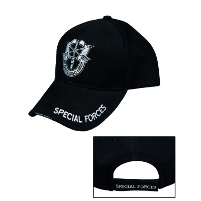 Casquette Baseball Special Forces - Casquette Forces Spéciales Noire Quaerius